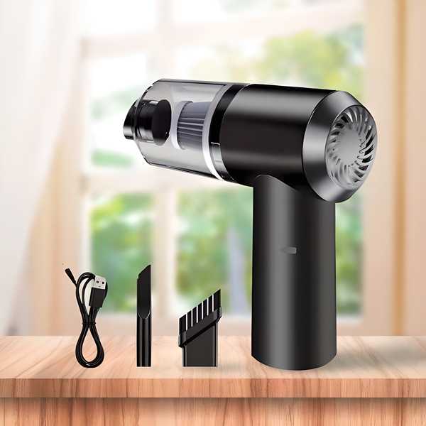 2 in 1 Vacuum Cleaner- Air Duster Wireless Rechargeable Home